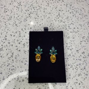 Pineapple earrings